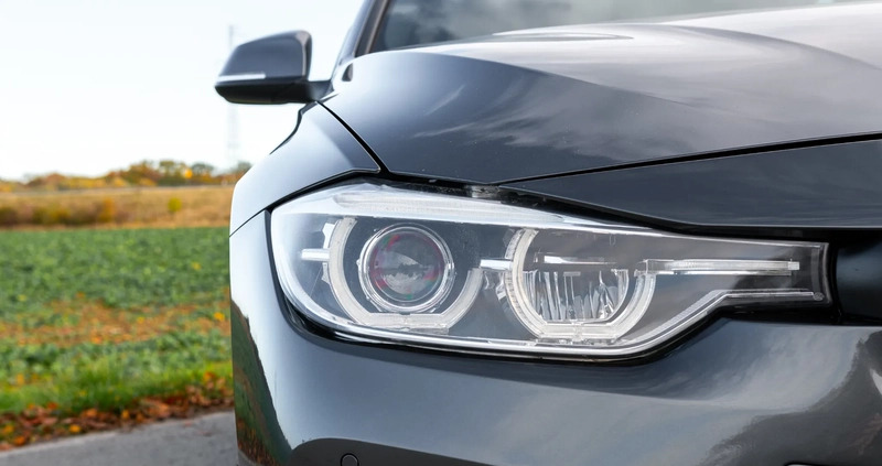 BMW Seria 3 cena 74900 przebieg: 186000, rok produkcji 2017 z Wrocław małe 301